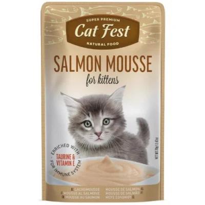 מוס סלמון לגורי חתולים Cat Fest