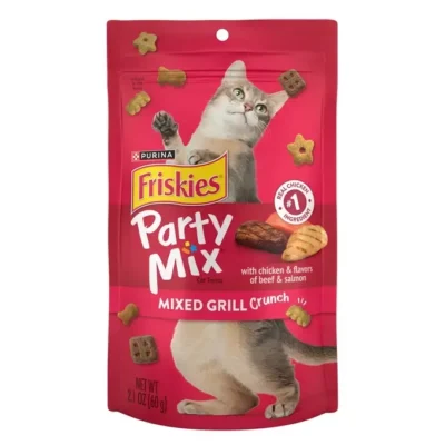 פריסקיז PARTY MIX מיקס גריל קראנץ' לחתול